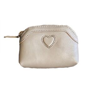 Brand New Brighton Small Leather Zip Up Pouch